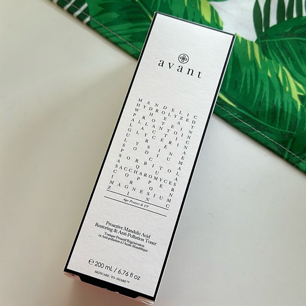 Avant - Proactive Mandelic Acid Restoring & Anti Pollution Toner